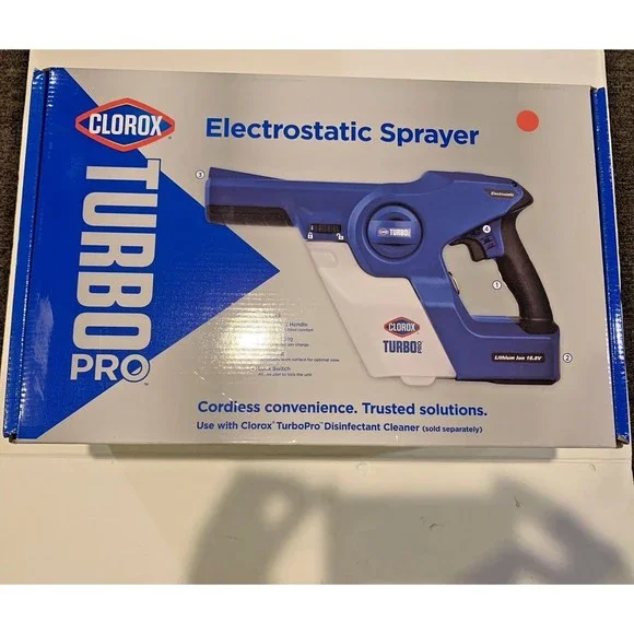 Clorox Turbo Pro Electrostatic Disinfectant Sprayer Cordless - NEW (SEE PHOTOS) - Picture 7 of 12